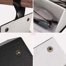 Organizador Dobrável para Óculos com Divisórias | Porta Óculos para Viagem e Guarda-Roupa