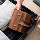 Organizador Dobrável para Óculos com Divisórias | Porta Óculos para Viagem e Guarda-Roupa