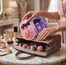 Kit Mini Pincéis Profissionais com Bolsa para Viagem