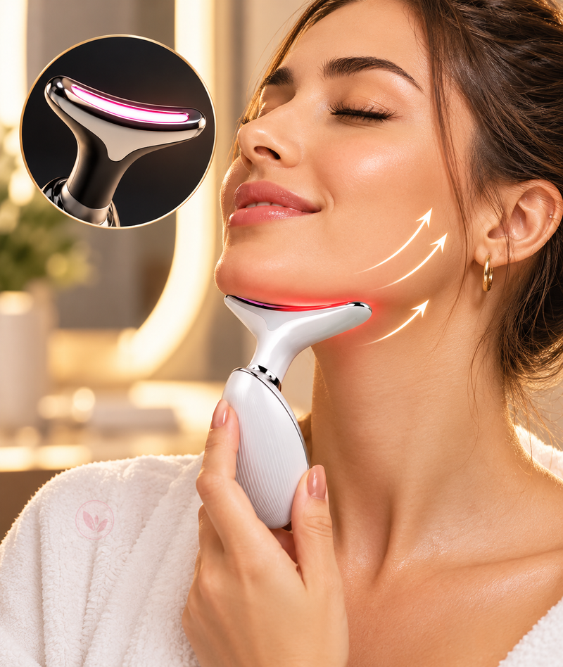 GlowLift™ Massageador Facial Rejuvenescedor LED