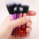 Kit Mini Pincéis Profissionais com Bolsa para Viagem