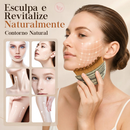 Escova Facial para Drenagem Linfática e Contorno Facial | Lifting Natural com Estojo