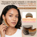 Escova Facial para Drenagem Linfática e Contorno Facial | Lifting Natural com Estojo