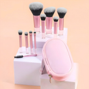 Kit Mini Pincéis Profissionais com Bolsa para Viagem