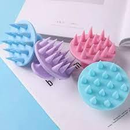 Escova De Lavar Cabelo de Silicone Auxilia O Crescimento Diminui A Quebra