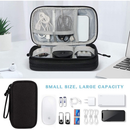 Necessaire organizadora bolsa portatil celular cabos fios armanazamento
