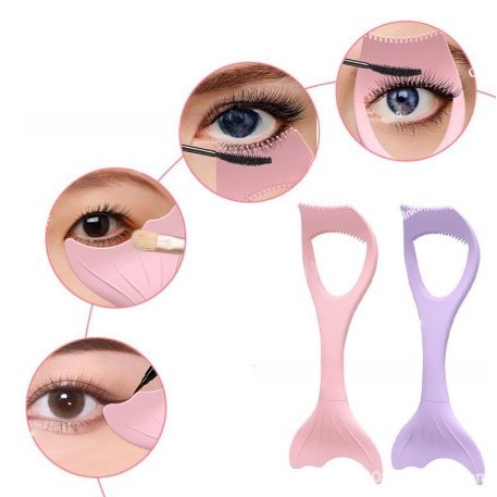 ANA1108 Protetor De Silicone Para Aplicação de Mascara de Cílios Delineador e Sombra nos Cílios