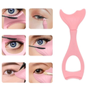 ANA1108 Protetor De Silicone Para Aplicação de Mascara de Cílios Delineador e Sombra nos Cílios