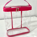 Porta Shampoo Necessaire Organizadora Maquiagem Viagem Praia Transparente