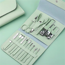 KIT 16 Pçs/Set Professional Aço Inoxidável Cutícula Nippers Cortador De Unhas Ferramentas