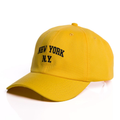 Boné Ny New York Retro Basebol Aba Curva Masculino e Feminino Regulagem Fitão