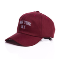 Boné Ny New York Retro Basebol Aba Curva Masculino e Feminino Regulagem Fitão