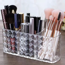 Porta Pincel Diamante Organizador Acrílico Maquiagem