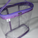 Porta Shampoo Necessaire Organizadora Maquiagem Viagem Praia Transparente