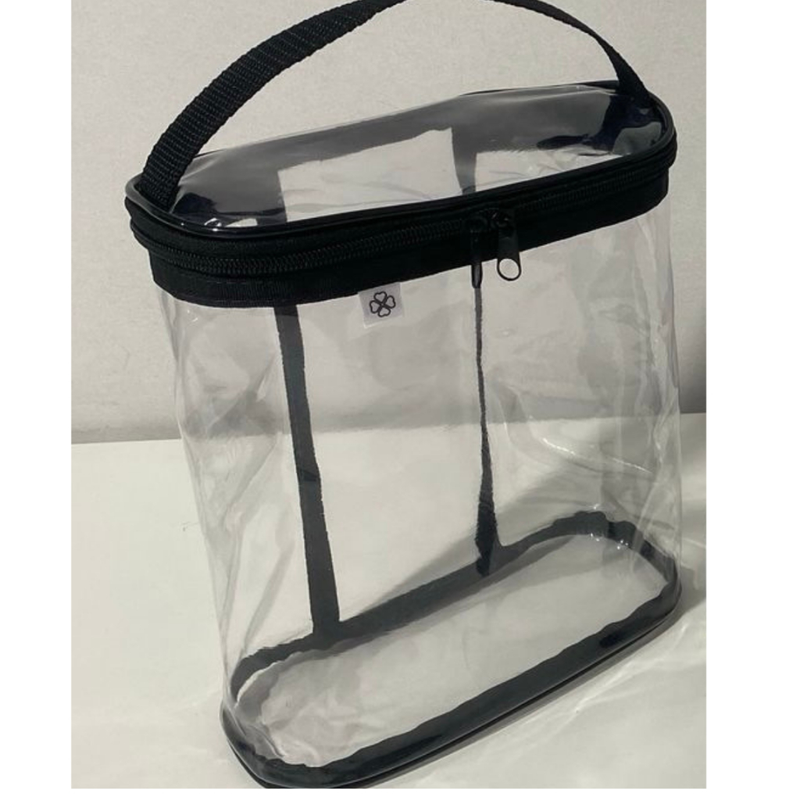 Porta Shampoo Necessaire Organizadora Maquiagem Viagem Praia Transparente