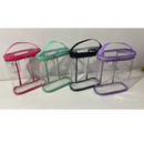 Porta Shampoo Necessaire Organizadora Maquiagem Viagem Praia Transparente