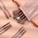 Kit 13 Pçs Pincéis De Maquiagem Contorno Kabuki Profissional - Boa qualidade