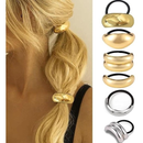 ANA1108 Elástico para Cabelo Metal Dourado/Prata Liga de cabelo/acessórios de cabelo