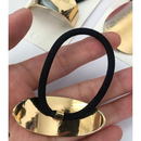ANA1108 Elástico para Cabelo Metal Dourado/Prata Liga de cabelo/acessórios de cabelo