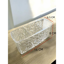 Porta Pincel Diamante Organizador Acrílico Maquiagem