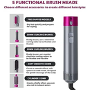 Airwrap Styler 5 em 1 secador de cabelo escova de ar quente modelador alisador de cabelo escova 110v ou 220v