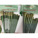 Kit 13 Pçs Pincéis De Maquiagem Contorno Kabuki Profissional - Boa qualidade