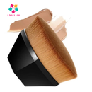 ANA 1108 Pincel Hexágono Adequado Para Base, BB Cream/Blush Em Pó/Maquiagem Facial/Preto