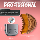 Escova De Massagem De Drenagem Linfática Ergonômica Macia Para Contorno Facial E Mandíbula escova lifting facial