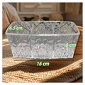 Porta Pincel Diamante Organizador Acrílico Maquiagem