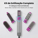 Airwrap Styler 5 em 1 secador de cabelo escova de ar quente modelador alisador de cabelo escova 110v ou 220v