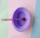 Limpador de Pincéis de Maquiagem em Silicone Dobrável | Lava Pincéis e Esponjas com Praticidade