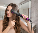 Chapinha Nano Titanium Profissional Bivolt 2 em 1 Alisa e Faz Cachos