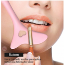 Guia de Delineado em Silicone 4 em 1 | Delineador Perfeito, Batom e Maquiagem Sem Borrões