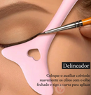 Guia de Delineado em Silicone 4 em 1 | Delineador Perfeito, Batom e Maquiagem Sem Borrões