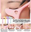 Guia de Delineado em Silicone 4 em 1 | Delineador Perfeito, Batom e Maquiagem Sem Borrões