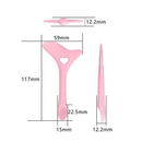 ANA1108 KIT Delineador De Silicone Reutilizável/Ferramenta De Maquiagem Para Desenho/Batom