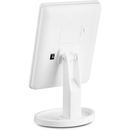 Espelho De Mesa Maquiagem Com 16 Leds Rotação Quadrado Touch Screen