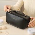 Necessaire Feminino Cosmético De Couro PU De Grande Capacidade Em Alto Qualidade