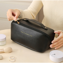 Necessaire Feminino Cosmético De Couro PU De Grande Capacidade Em Alto Qualidade