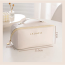 Necessaire Feminino Cosmético De Couro PU De Grande Capacidade Em Alto Qualidade