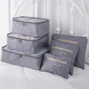 Organizador De Mala De Bagagem Viagem Kit 6 Necessaire Bolsa