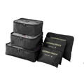 Organizador De Mala De Bagagem Viagem Kit 6 Necessaire Bolsa