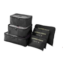 Organizador De Mala De Bagagem Viagem Kit 6 Necessaire Bolsa