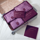 Organizador De Mala De Bagagem Viagem Kit 6 Necessaire Bolsa