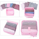 Organizador De Mala De Bagagem Viagem Kit 6 Necessaire Bolsa