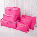 Organizador De Mala De Bagagem Viagem Kit 6 Necessaire Bolsa