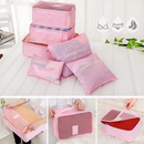 Organizador De Mala De Bagagem Viagem Kit 6 Necessaire Bolsa