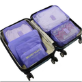 Organizador De Mala De Bagagem Viagem Kit 6 Necessaire Bolsa