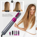 Escova 5 em 1 Secador, Pente, Modelador, Aumenta volume Profissional 110V