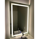 Espelho LED Retangular 80x50 cm Jateado | Espelho para Banheiro Lavabo Penteadeira
